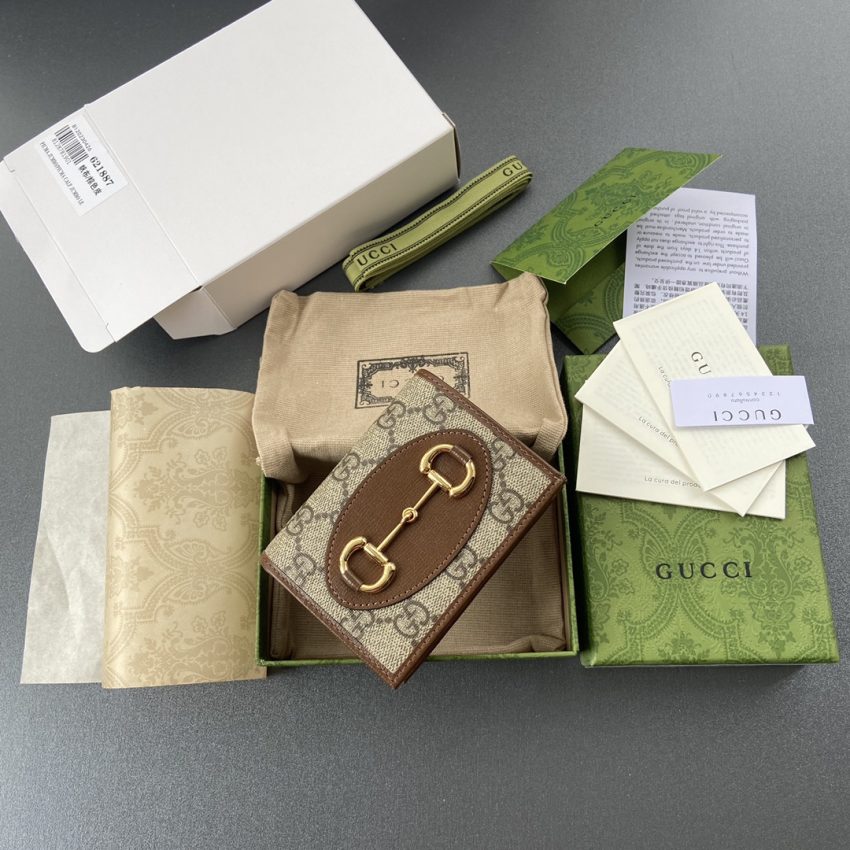 Replica Gucci Horsebit 1955 Wallet Brown 2 Replica Gucci Horsebit 1955 Wallet Brown - best quality luxury bag dupe