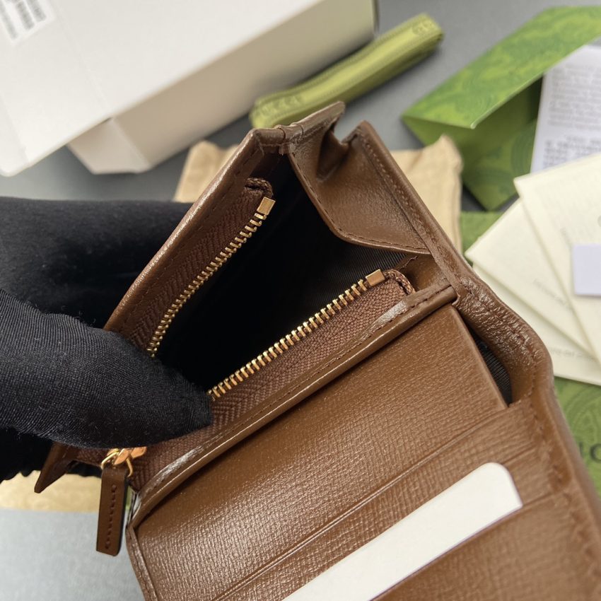 Replica Gucci Horsebit 1955 Wallet Brown 3 Replica Gucci Horsebit 1955 Wallet Brown - ultra-realistic fake designer tote