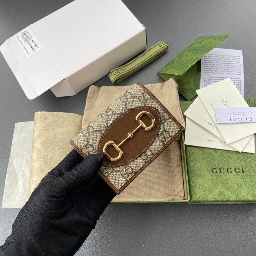 Replica Gucci Horsebit 1955 Wallet Brown 4 Replica Gucci Horsebit 1955 Wallet Brown - authentic-look luxury purse replica