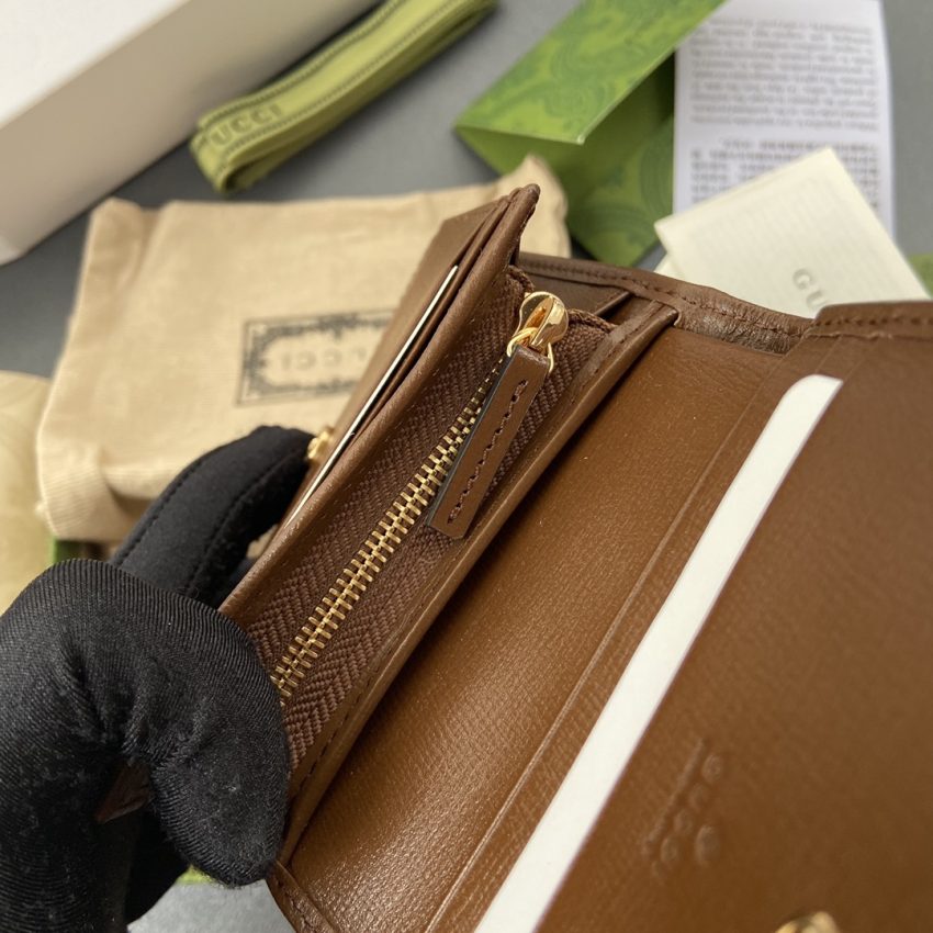 Replica Gucci Horsebit 1955 Wallet Brown 5 Replica Gucci Horsebit 1955 Wallet Brown - top-rated replica designer bag
