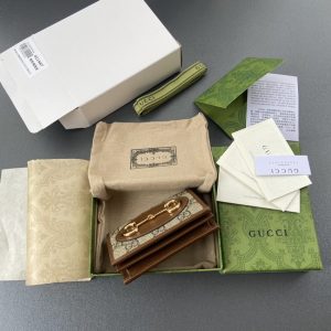 Replica Gucci Horsebit 1955 Wallet Brown 8 Replica Gucci Horsebit 1955 Wallet Brown - authentic-look luxury purse replica