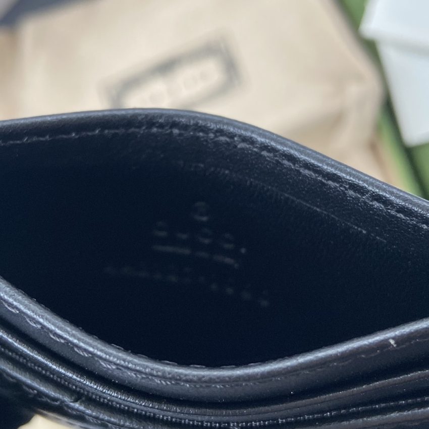 Replica Gucci Marmont Card Holder Black 5 Replica Gucci Marmont Card Holder Black - top-tier luxury replica shoulder bag