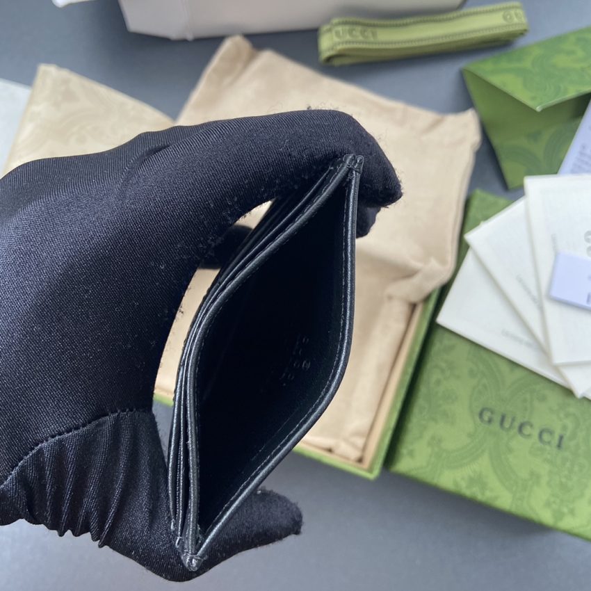 Replica Gucci Marmont Card Holder Black 6 Replica Gucci Marmont Card Holder Black - realistic designer-inspired fake bag
