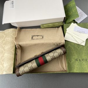 Replica Gucci Ophidia Long Wallet Brown - top-rated replica designer bag