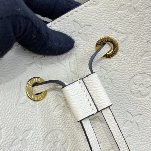 Replica Louis Vuitton Noe Bucket White MM 7 Replica Louis Vuitton Noe Bucket White MM - authentic-look luxury purse replica
