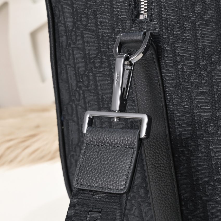 Replica Dior Jacquard Lingot 50 Black 4 Replica Dior Jacquard Lingot 50 Black - premium 1:1 fake handbag model
