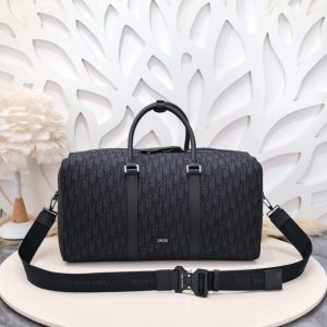 Replica Dior Jacquard Lingot 50 Black 1 Replica Dior Jacquard Lingot 50 Black - best quality luxury bag dupe