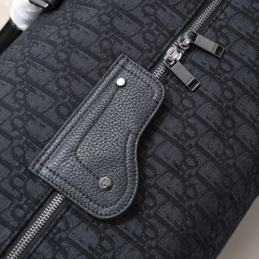 Replica Dior Jacquard Lingot 50 Black 7 Replica Dior Jacquard Lingot 50 Black - premium-grade designer purse dupe