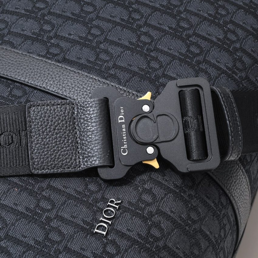 Replica Dior Jacquard Lingot 50 Black 8 Replica Dior Jacquard Lingot 50 Black - top-tier luxury replica shoulder bag