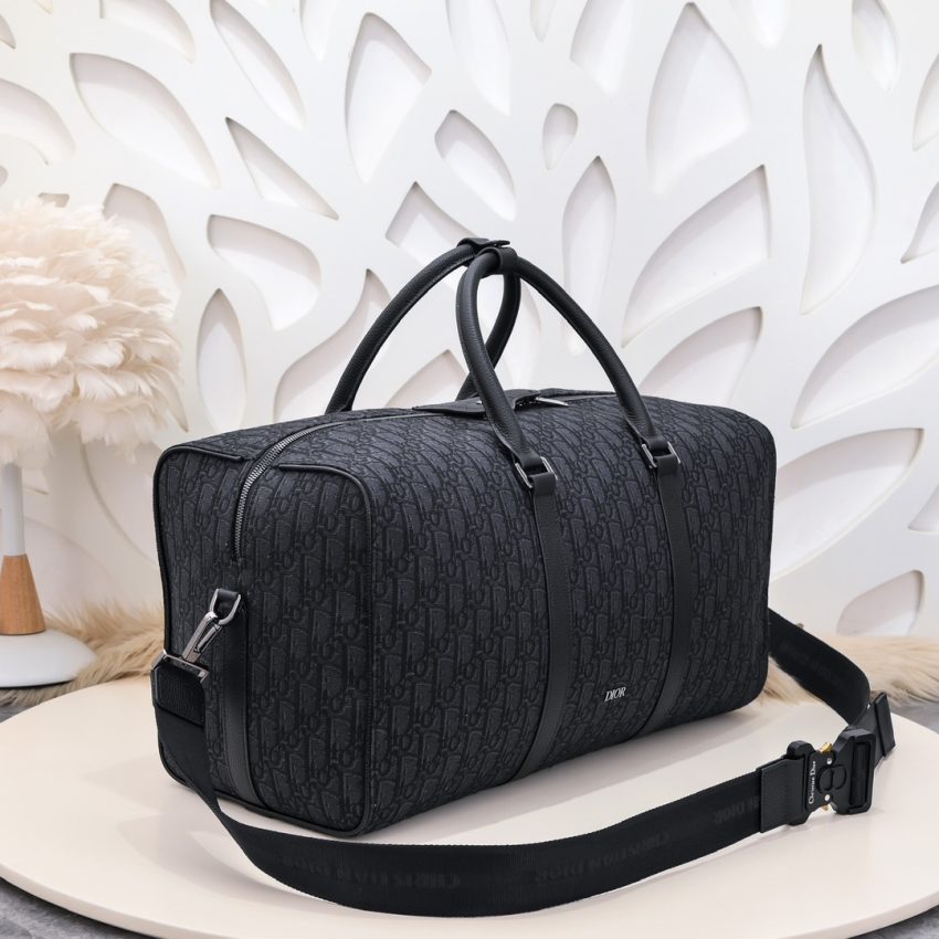 Replica Dior Jacquard Lingot 50 Black 9 Replica Dior Jacquard Lingot 50 Black - best quality luxury bag dupe