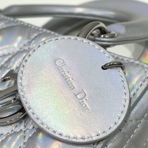Replica Lady Dior Silver ABC - high-accuracy replica luxury purse