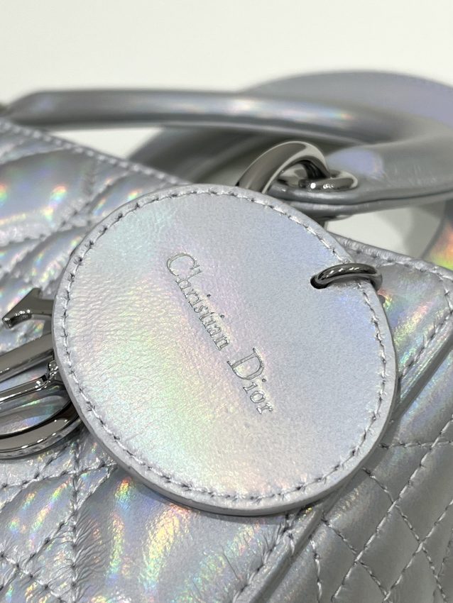 Replica Lady Dior Silver ABC - high-accuracy replica luxury purse