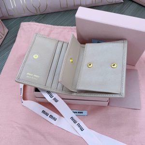 Replica Miu Miu Pocket Wallet Beige 5 Replica Miu Miu Pocket Wallet Beige - high-quality designer bag clone