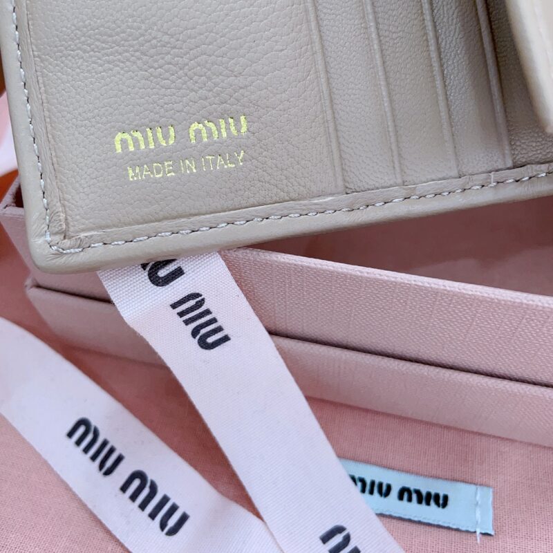 Replica Miu Miu Pocket Wallet Beige 6 Replica Miu Miu Pocket Wallet Beige - top-rated replica designer bag