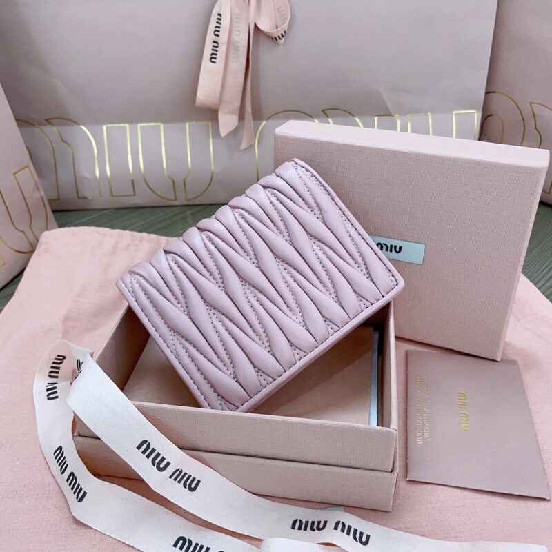 Replica Miu Miu Pocket Wallet Pink 5 Replica Miu Miu Pocket Wallet Pink - realistic designer-inspired fake bag