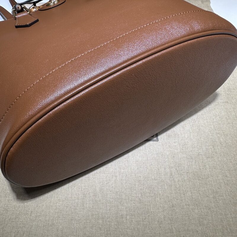 Replica Gucci Diana Medium Tote Bag Brown 7 Replica Gucci Diana Medium Tote Bag Brown - high-end fake designer purse