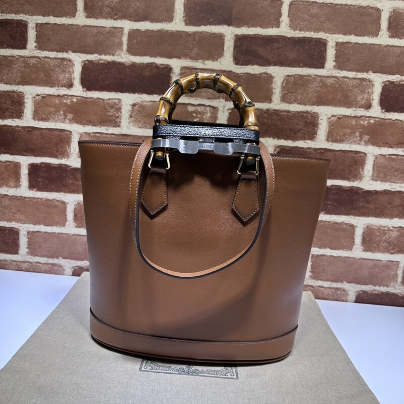 Replica Gucci Diana Medium Tote Bag Brown 9 Replica Gucci Diana Medium Tote Bag Brown - top-rated replica designer bag