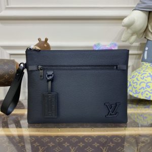 Replica Louis Vuitton Takeoff Pouch Black 1 Replica Louis Vuitton Takeoff Pouch Black - best quality luxury bag dupe