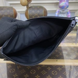 Replica Louis Vuitton Takeoff Pouch Black 6 Replica Louis Vuitton Takeoff Pouch Black - near-authentic luxury replica handbag