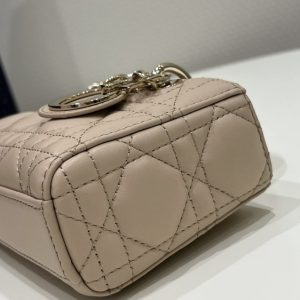 Replica Dior Lady D-Joy Mini Bag Caramel 3 Replica Dior Lady D-Joy Mini Bag Caramel - premium 1:1 fake handbag model