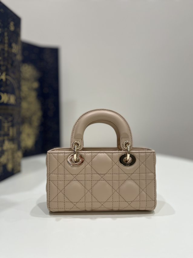 Replica Dior Lady D-Joy Mini Bag Caramel 7 Replica Dior Lady D-Joy Mini Bag Caramel - best quality luxury bag dupe