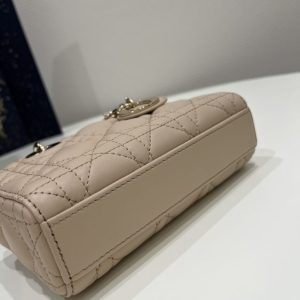 Replica Dior Lady D-Joy Mini Bag Caramel 8 Replica Dior Lady D-Joy Mini Bag Caramel - high-end fake designer purse