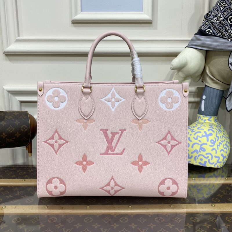 Replica LV OnTheGo Pink 1 Replica LV OnTheGo Pink - realistic designer-inspired fake bag