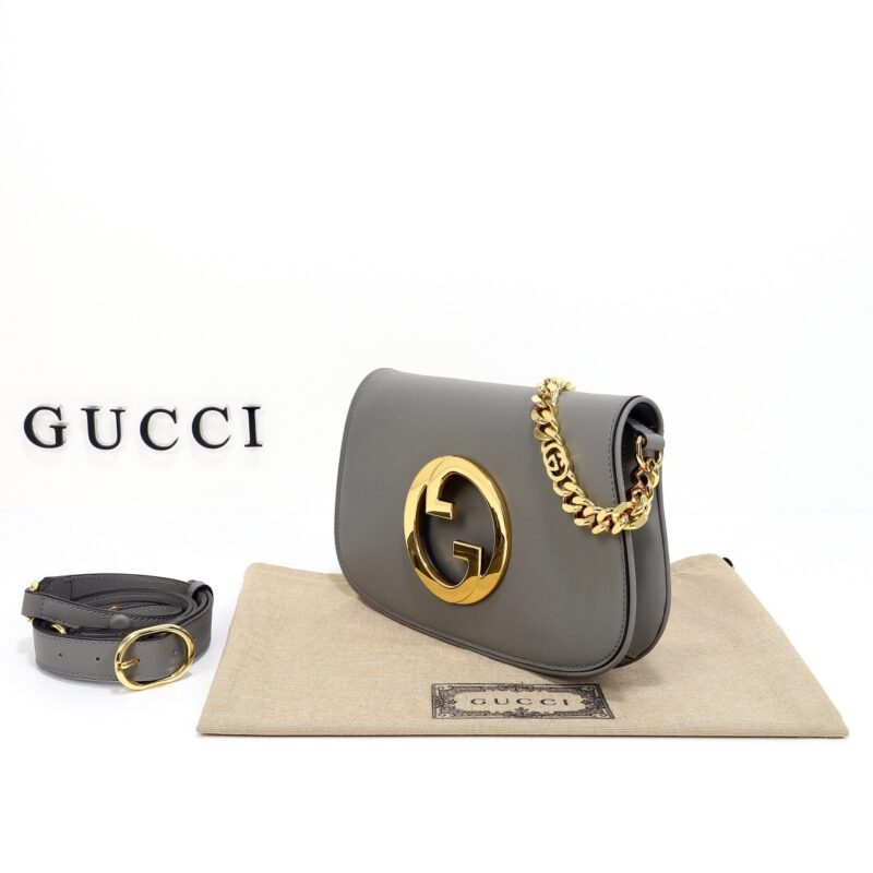 Replica Gucci Blondie Leather Grey 4 Replica Gucci Blondie Leather Grey - premium 1:1 fake handbag model