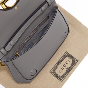 Replica Gucci Blondie Leather Grey 6 Replica Gucci Blondie Leather Grey - best quality luxury bag dupe