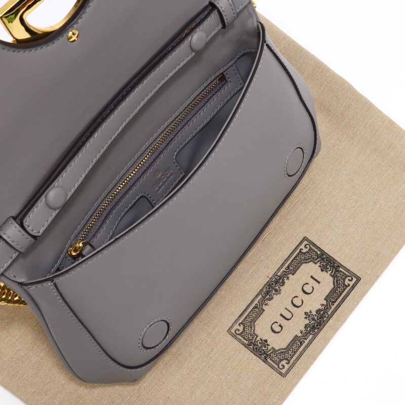 Replica Gucci Blondie Leather Grey 6 Replica Gucci Blondie Leather Grey - best quality luxury bag dupe