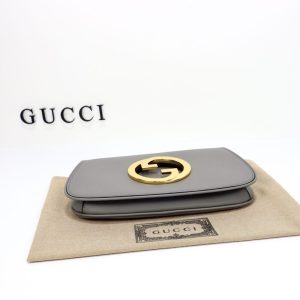 Replica Gucci Blondie Leather Grey 3 Replica Gucci Blondie Leather Grey - realistic designer-inspired fake bag