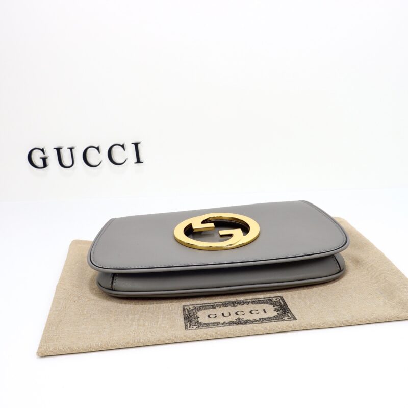 Replica Gucci Blondie Leather Grey 3 Replica Gucci Blondie Leather Grey - realistic designer-inspired fake bag