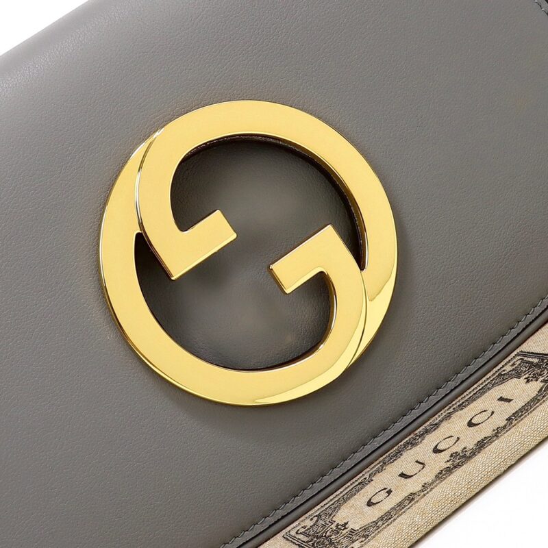 Replica Gucci Blondie Leather Grey 2 Replica Gucci Blondie Leather Grey - premium 1:1 fake handbag model