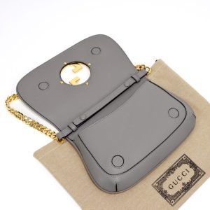 Replica Gucci Blondie Leather Grey 7 Replica Gucci Blondie Leather Grey - high-accuracy replica luxury purse
