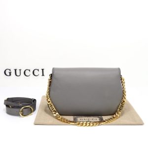Replica Gucci Blondie Leather Grey 10 Replica Gucci Blondie Leather Grey - realistic designer-inspired fake bag