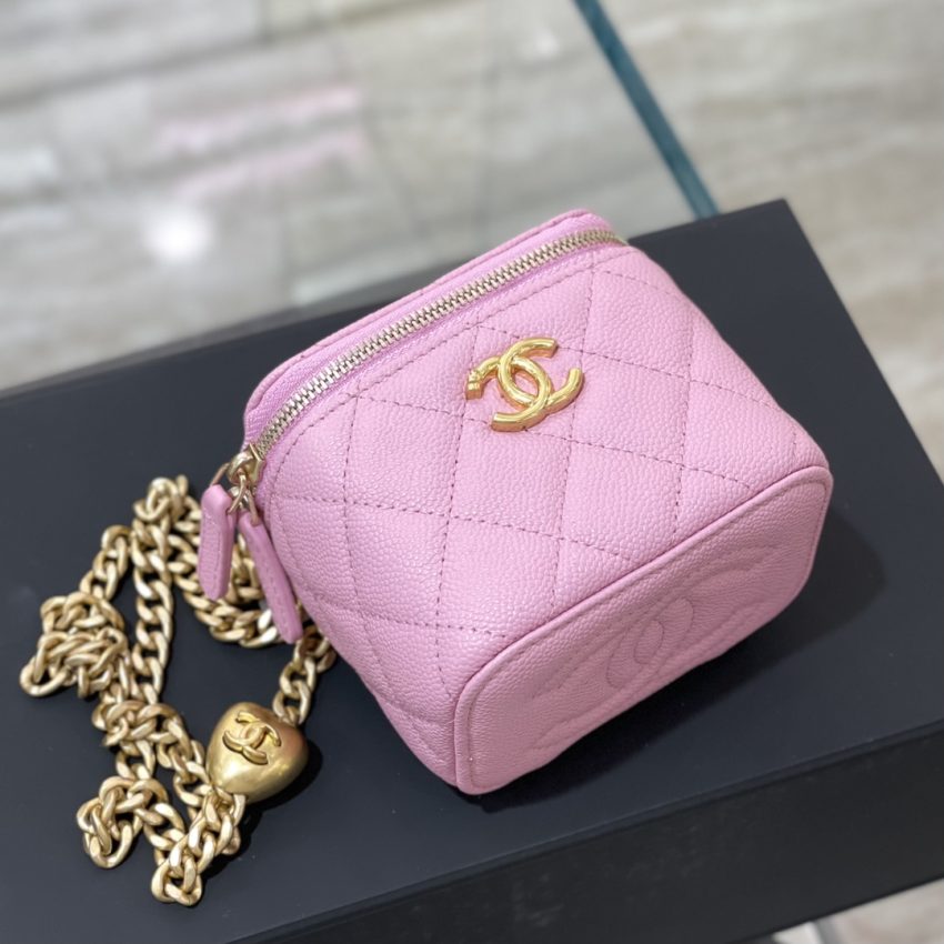Replica CHANEL 23P Lipstick Bag Pink 4 Replica CHANEL 23P Lipstick Bag Pink - high-quality designer bag clone