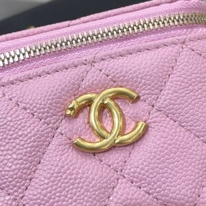 Replica CHANEL 23P Lipstick Bag Pink 7 Replica CHANEL 23P Lipstick Bag Pink - high-end fake designer purse