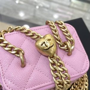 Replica CHANEL 23P Lipstick Bag Pink 10 Replica CHANEL 23P Lipstick Bag Pink - best-selling designer handbag dupe
