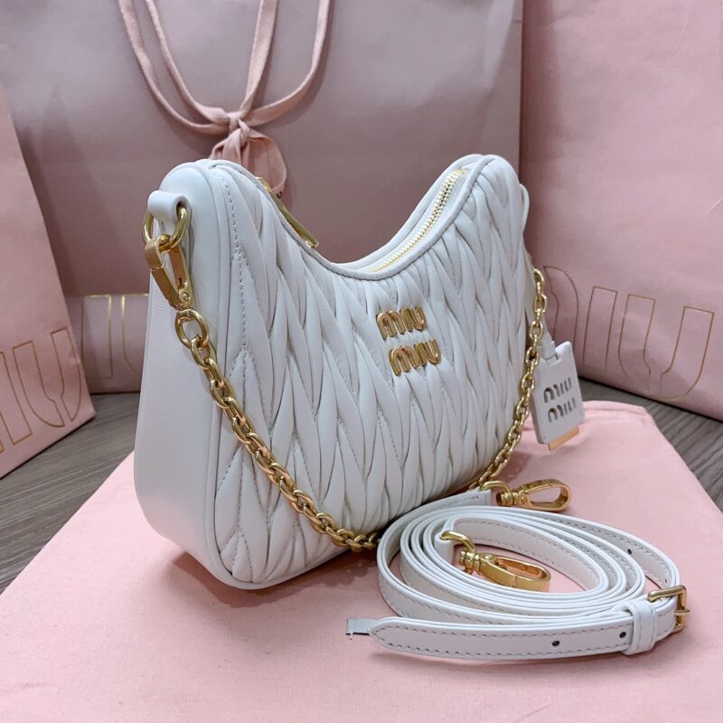 Replica Miu Miu Matelassé White 5 Replica Miu Miu Matelassé White - top-rated replica designer bag