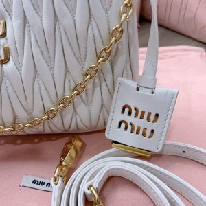 Replica Miu Miu Matelassé White 6 Replica Miu Miu Matelassé White - 1:1 designer replica handbag