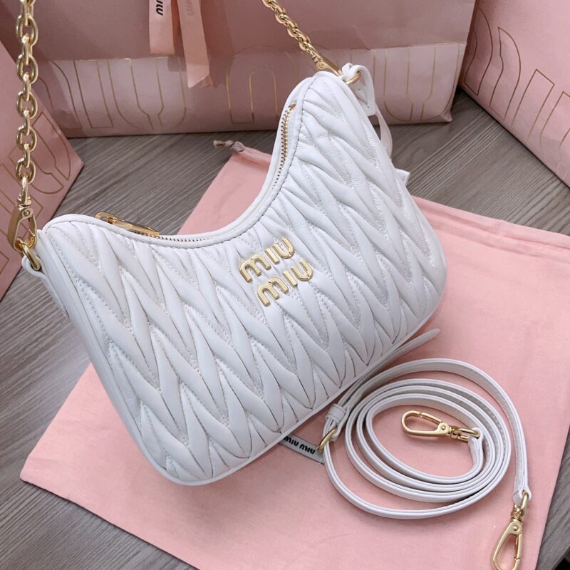 Replica Miu Miu Matelassé White 7 Replica Miu Miu Matelassé White - elite superclone designer purse