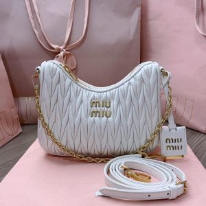 Replica Miu Miu Matelassé White 1 Replica Miu Miu Matelassé White - top-rated replica designer bag