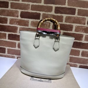 Replica Gucci Diana Medium Tote Bag White 6 Replica Gucci Diana Medium Tote Bag White - near-authentic luxury replica handbag