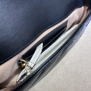 Replica Gucci Matelassé Mini Black 3 Replica Gucci Matelassé Mini Black - realistic designer-inspired fake bag