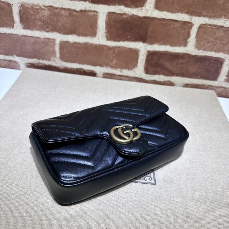 Replica Gucci Matelassé Mini Black 7 Replica Gucci Matelassé Mini Black - top-rated replica designer bag