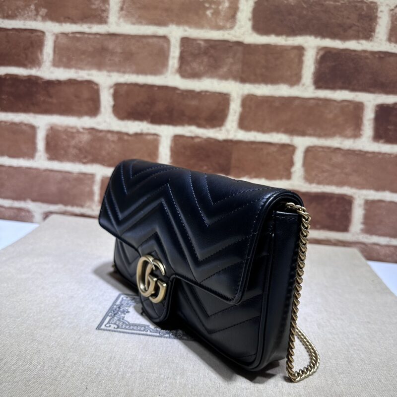 Replica Gucci Matelassé Mini Black 9 Replica Gucci Matelassé Mini Black - top-rated replica designer bag