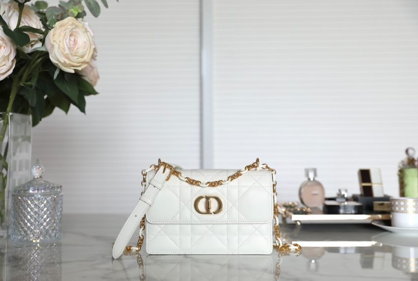 Replica Dior Miss Caro White 2 Replica Dior Miss Caro White - top-tier luxury replica shoulder bag