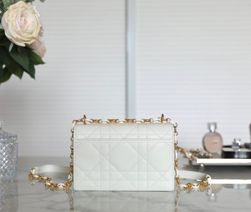 Replica Dior Miss Caro White 9 Replica Dior Miss Caro White - near-authentic luxury replica handbag