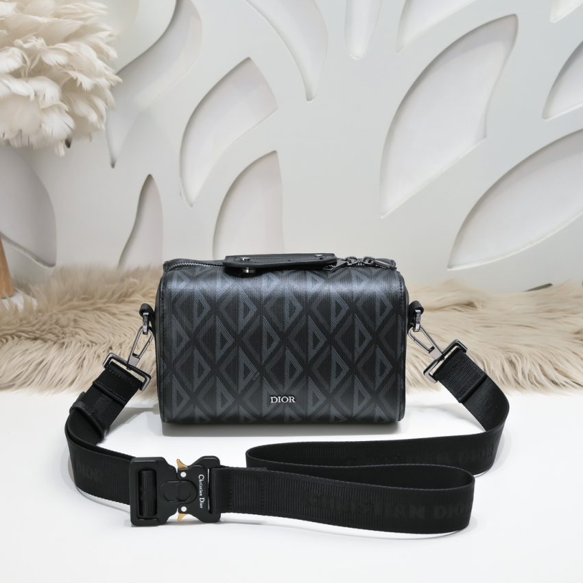 Replica Dior Lingot 22 Diamond Black - 1:1 designer replica handbag