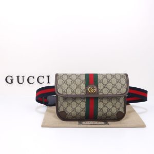 Replica Gucci Ophidia GG Small Waist Web 1 Replica Gucci Ophidia GG Small Waist Web - premium 1:1 fake handbag model